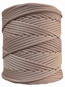 Sznurek Poliestrowy Płaski Różowe Złoto 3mm 200m