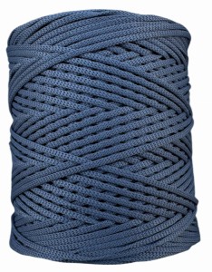 Sznurek Poliestrowy Płaski Szary 3mm 200m