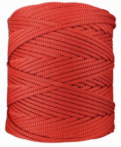 Sznurek Poliestrowy Płaski Terakota Ceglany 3mm 200m