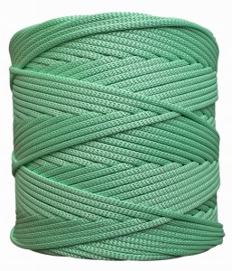 Sznurek Poliestrowy Płaski Zielony Melon Melonowy 3mm 200m
