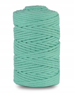 Sznurek bawełniany do makramy Seledynowy 100m 5mm