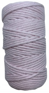 Sznurek bawełniany do makramy cukierkowy 60m 2mm
