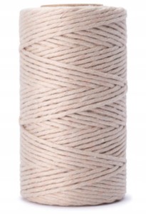 Sznurek Bawełniany do Makramy Cielisty 2mm 60m