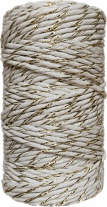Sznurek Bawełniany Ecru Złota Nitka 2mm 60m