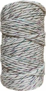 Sznurek Bawełniany Ecru Kolorowa Nitka 2mm 60m