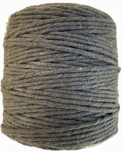 Sznurek Bawełniany Skręcany Khaki 100m 3mm