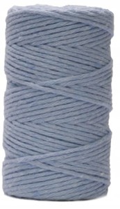 Sznurek bawełniany do makramy Błękitny 60m 2mm