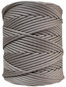 Sznurek Poliestrowy Płaski Mokka 3mm 200m